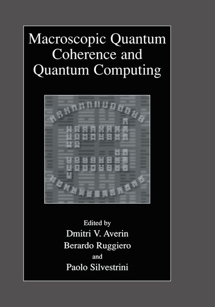 Produktbild: Macroscopic Quantum Coherence and Quantum Computing
