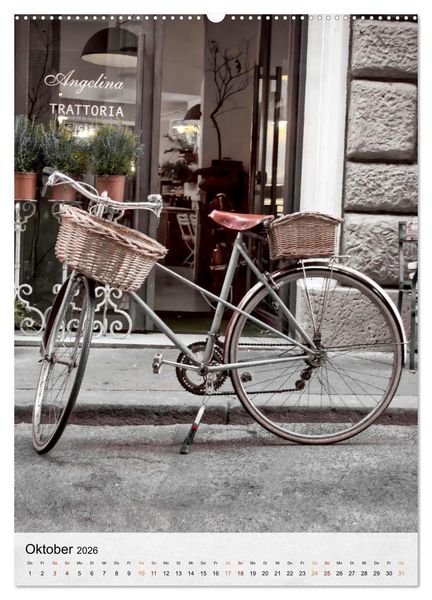 Produktbild: Fahrrad Alltag (Wandkalender 2026 DIN A2 hoch), CALVENDO Monatskalender