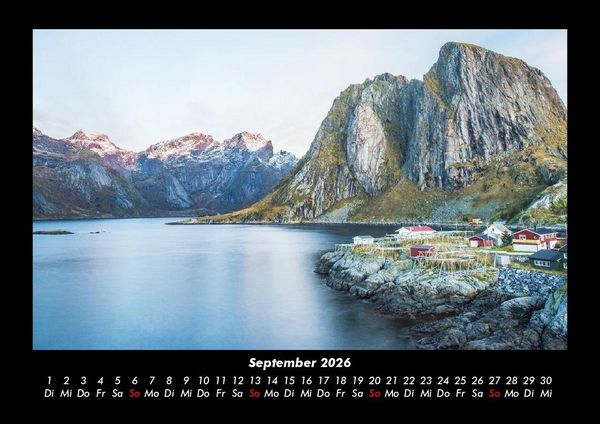 Produktbild: Berge 2026 Fotokalender DIN A3