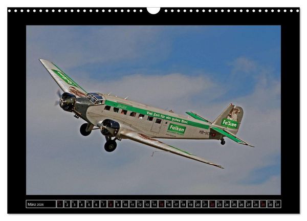 Produktbild: JU-AIR Ju-52 (Wandkalender 2026 DIN A3 quer), CALVENDO Monatskalender