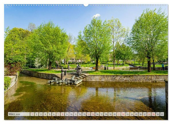Produktbild: Paderborn Impressionen (Wandkalender 2026 DIN A2 quer), CALVENDO Monatskalender