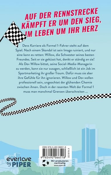 Produktbild: Cross the Line &ndash; Auf der Rennstrecke k&auml;mpft er um den Sieg, im Leben um ihr Herz