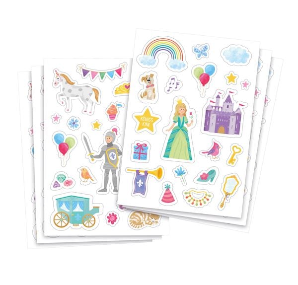 Sticker-Set Prinzessin