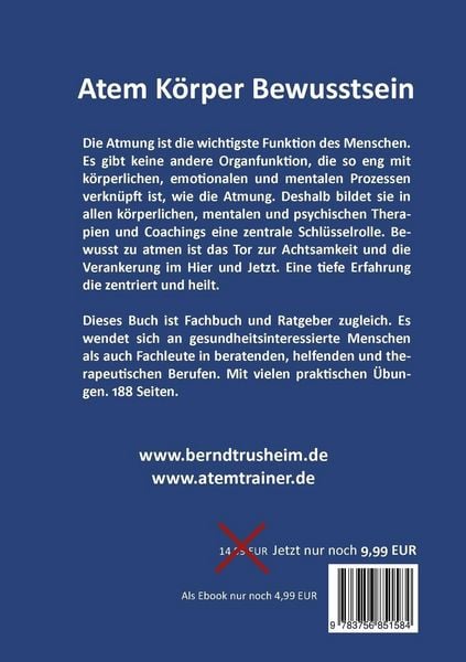 Produktbild: Atem K&ouml;rper Bewusstsein