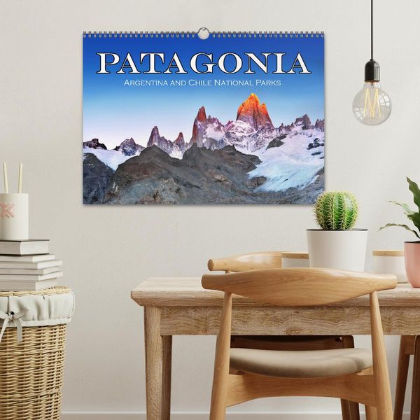 Produktbild: Patagonia, Argentina and Chile National Parks (Wall Calendar 2026 DIN A3 landscape), CALVENDO 12 Month Wall Calendar