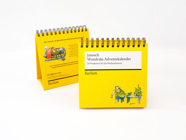 Produktbild: Wondraks Adventskalender. 24 Postkarten f&uuml;r die Weihnachtszeit