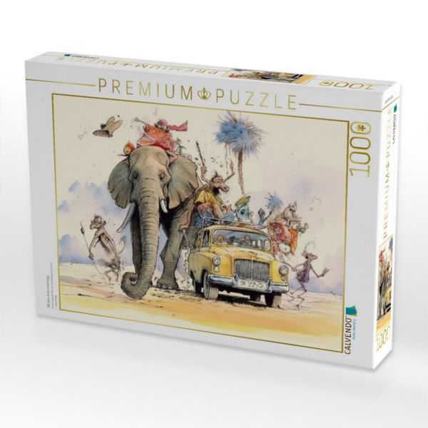 Produktbild: CALVENDO Puzzle Mit dem Auto unterwegs | 1000 Teile Lege-Gr&ouml;&szlig;e 64x48cm Foto-Puzzle f&uuml;r gl&uuml;ckliche Stunden