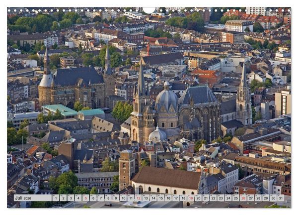 Produktbild: Aachen aus der Luft - Eine Fahrt mit dem Hei&szlig;luftballon (Wandkalender 2026 DIN A3 quer), CALVENDO Monatskalender