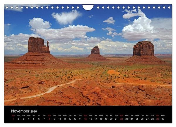 Produktbild: USA - National Parks (Wall Calendar 2026 DIN A4 landscape), CALVENDO 12 Month Wall Calendar