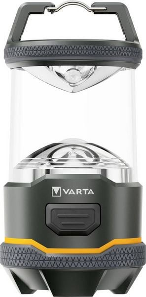 Varta 16550101111 Outdoor-Sportlaterne L10 4AA ohne Batterien LED Camping-Laterne 170 lm batteriebetrieben 262 g Schwarz, Gelb