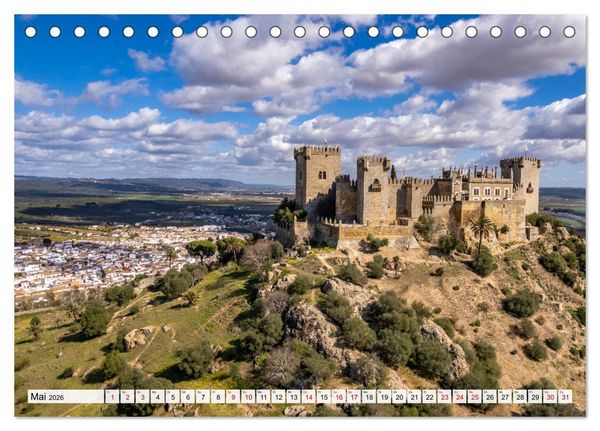 Produktbild: Andalusiens weisse D&ouml;rfer (Tischkalender 2026 DIN A5 quer), CALVENDO Monatskalender
