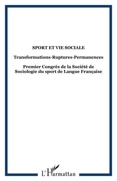 Produktbild: Sport Et Vie Sociale