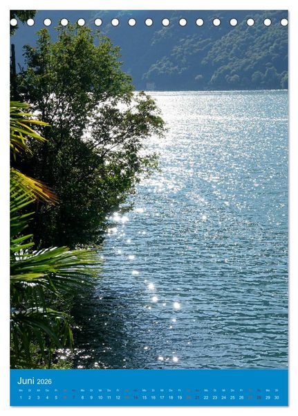 Produktbild: Tessin (Tischkalender 2026 DIN A5 hoch), CALVENDO Monatskalender