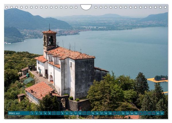 Produktbild: Iseo-See (Wandkalender 2027 DIN A4 quer), CALVENDO Monatskalender