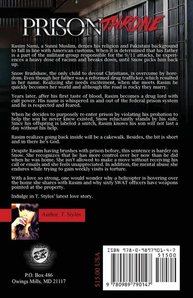 Produktbild: Prison Throne (the Cartel Publications Presents)