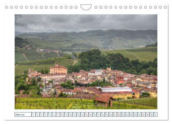 Produktbild: Piemont - am Fu&szlig; der Berge (Wandkalender 2026 DIN A4 quer), CALVENDO Monatskalender
