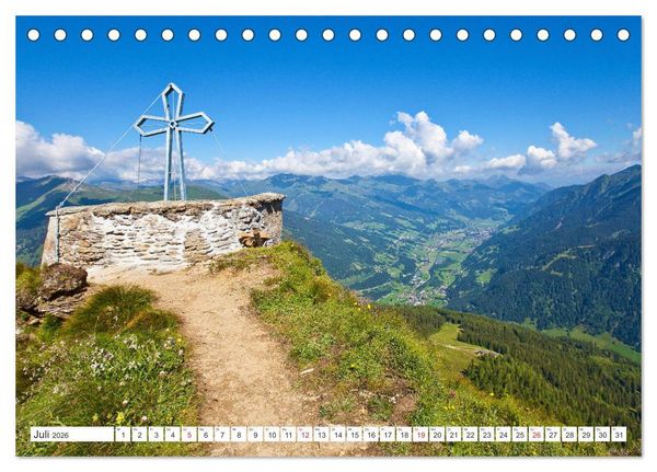 Produktbild: Das sch&ouml;ne Gasteinertal (Tischkalender 2026 DIN A5 quer), CALVENDO Monatskalender