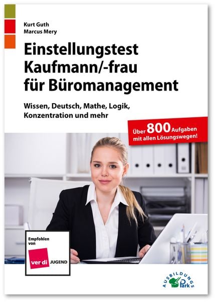 Produktbild: Einstellungstest Kaufmann / Kauffrau f&uuml;r B&uuml;romanagement
