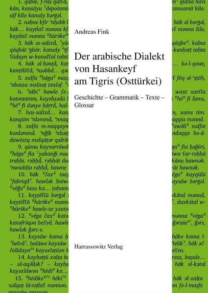 Produktbild: Der arabische Dialekt von Hasankeyf am Tigris (Ostt&uuml;rkei)
