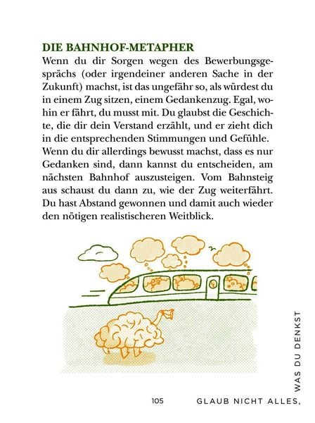 Produktbild: Die 1-Minuten-Strategie gegen Overthinking