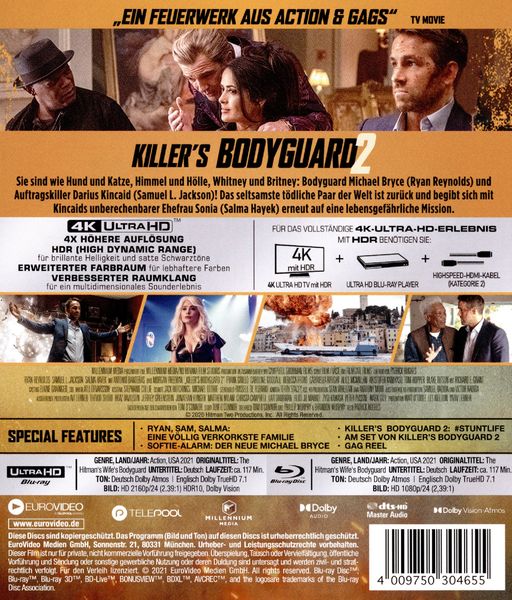 Produktbild: Killer's Bodyguard 2 (+ Blu-ray 2D)
