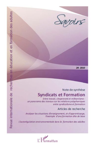 Syndicats et formation, Taschenbuch von Annie Jezegou , Karel Yon , Nathalie Ethuin , Thomas Dumet, Editions L'Harmattan; 9782296139473
