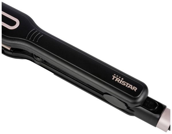 Produktbild: Tristar HD-2411 Gl&auml;tteisen Schwarz, Ros&eacute;gold