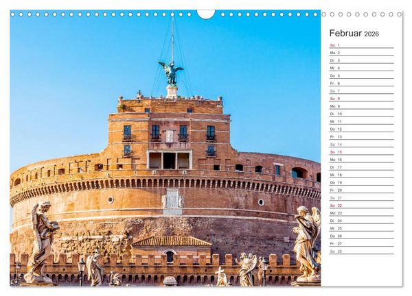 Produktbild: ROM - Ein Spaziergang durch die Geschichte (Wandkalender 2026 DIN A3 quer), CALVENDO Monatskalender