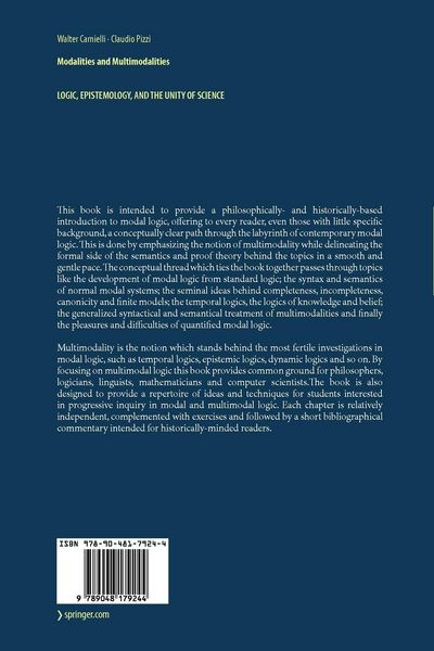 Produktbild: Modalities and Multimodalities