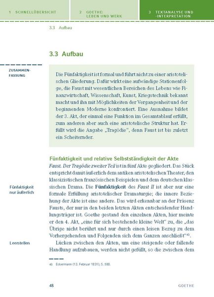 Produktbild: Faust II von Johann Wolfgang von Goethe.