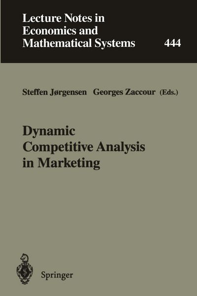 Produktbild: Dynamic Competitive Analysis in Marketing