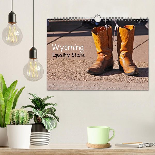 Produktbild: Wyoming Equality State (Wandkalender 2026 DIN A4 quer), CALVENDO Monatskalender