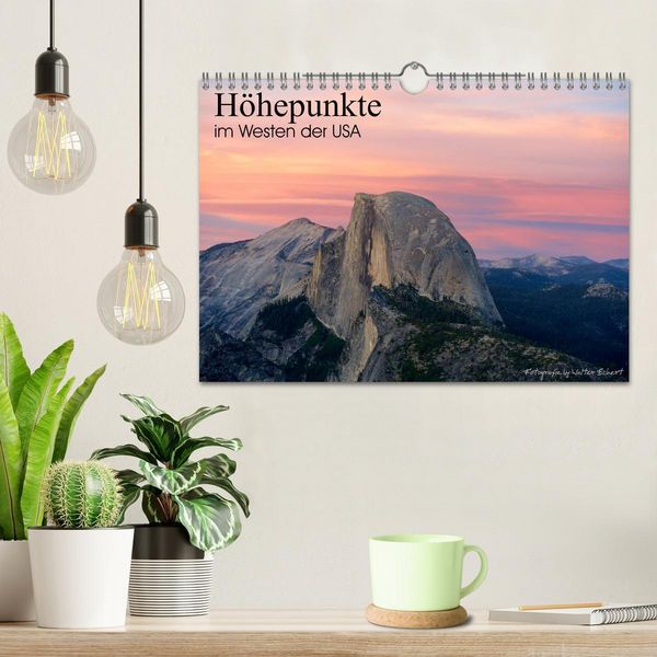Produktbild: H&ouml;hepunkte im Westen der USA (Wandkalender 2026 DIN A4 quer), CALVENDO Monatskalender