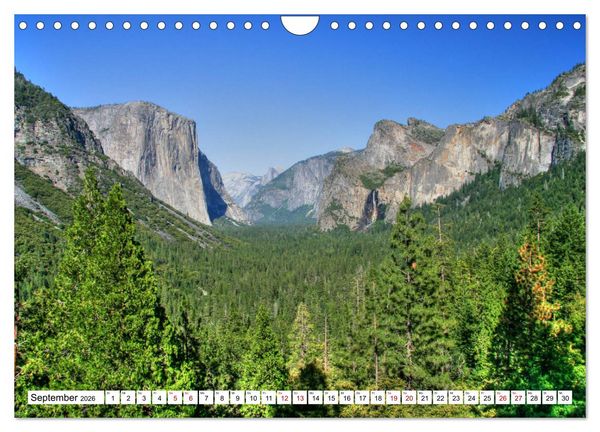 Produktbild: Glanzlichter der USA (Wandkalender 2026 DIN A4 quer), CALVENDO Monatskalender