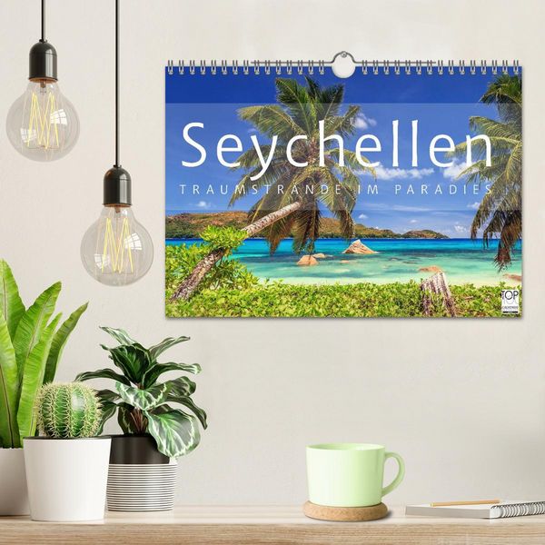 Produktbild: Seychellen Traumstr&auml;nde im Paradies (Wandkalender 2026 DIN A4 quer), CALVENDO Monatskalender