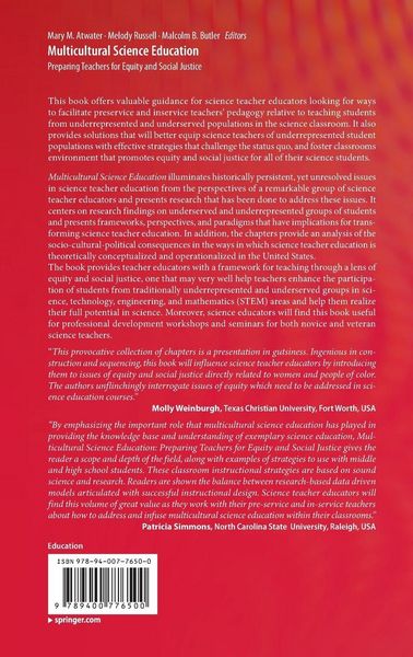 Produktbild: Multicultural Science Education