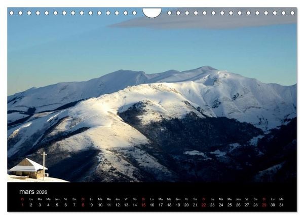 Produktbild: Couleurs Pyr&eacute;n&eacute;es (Calendrier mural 2026 DIN A4 vertical), CALVENDO calendrier mensuel
