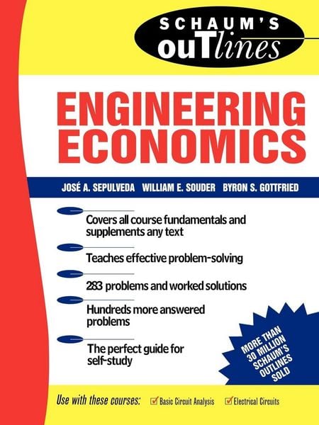 Produktbild: Schaum's Outline of Theory and Problems of Engineering Economics