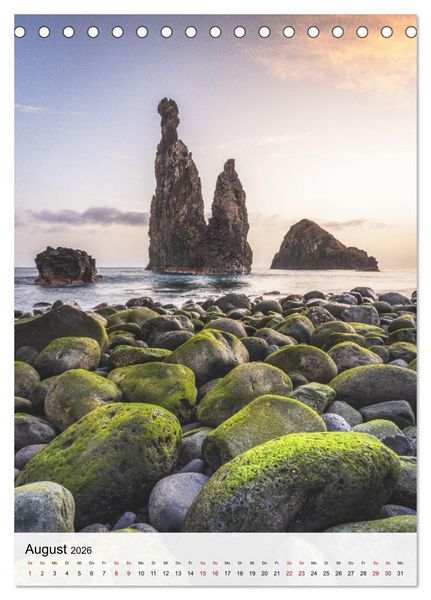 Produktbild: Madeira - Das Juwel im Atlantik (Tischkalender 2026 DIN A5 hoch), CALVENDO Monatskalender