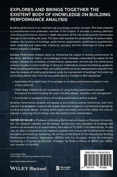 Produktbild: Building Performance Analysis