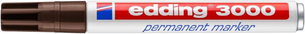 Produktbild: EDDING&reg; Permanent Marker 3000, dunkelbraun