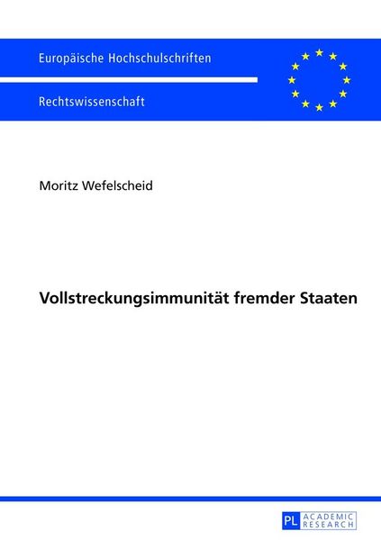 Produktbild: Vollstreckungsimmunit&auml;t fremder Staaten