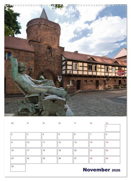 Produktbild: Cottbus Kleinod in der Lausitz (hochwertiger Premium Wandkalender 2026 DIN A2 hoch), Kunstdruck in Hochglanz