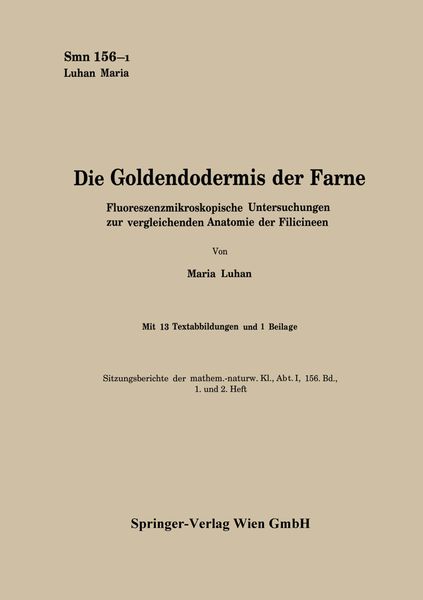 Produktbild: Die Goldendodermis der Farne