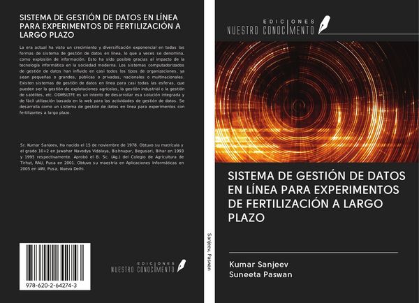 Produktbild: Sistema De Gesti&oacute;n De Datos En L&iacute;nea Para Experimentos De Fertilizaci&oacute;n a Largo Plazo