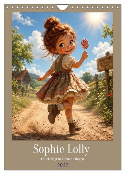 Produktbild: Sophie Lolly (Wandkalender 2027 DIN A4 hoch), CALVENDO Monatskalender
