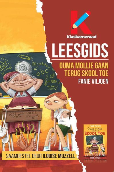 Produktbild: Leesgids: Ouma Mollie gaan terug skool toe
