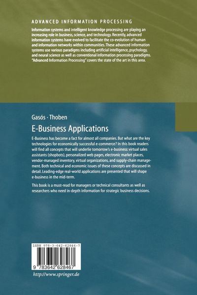 Produktbild: E-Business Applications