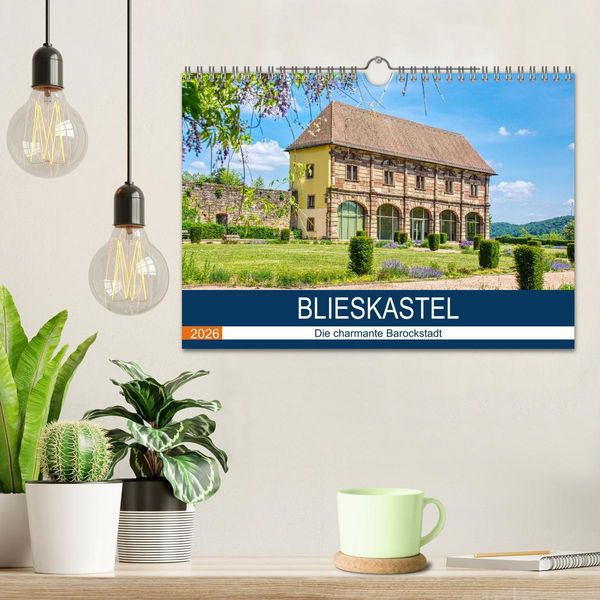 Produktbild: Blieskastel - Die charmante Barockstadt (Wandkalender 2026 DIN A4 quer), CALVENDO Monatskalender