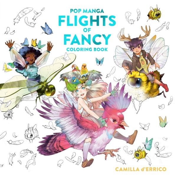 Produktbild: Pop Manga Flights of Fancy Coloring Book